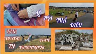 #113 KITE FESTIVAL IN CHAMBER CREEK REGIONAL PARK WASHINGTON STATE AUG, 2023| LỄ HỘI THẢ DIỀU.