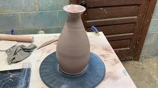 6lb vase on the clay boss.