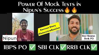 How Nipun Cleared IBPS PO and SBI Clerk? | Success Story | Ravi Sharma IBPS PO