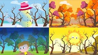 Seasons Song | The Four Seasons Song For Children