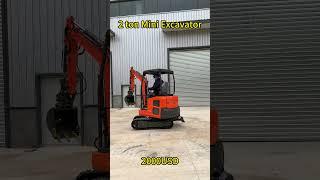 Fullwin Machinery 2 ton Mini Excavator Affordable Prices Made In China