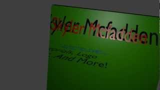 Skyler Mcfadden Overfliping Animated Logo