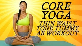 Yoga for Abs, Core & Belly Fat with Sanela | Beginners at Home Yoga Workout for a Flat Tummy