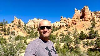 Bryce Canyon National Park. Utah. Walk around the park. ASMR