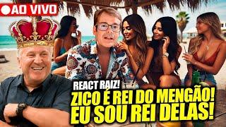 ZICO E AS MULHERES DE SÁBADO! REACT RAIZ SEM FILTRO! PARA OS FORTES!