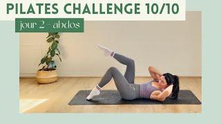 10 minutes de Pilates pour les abdos | intermédiaire | CHALLENGE 10/10 | Jour 2