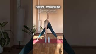 Здоровая спина. Еще больше упражнений в моем ТГ #спина #позвоночник #йога