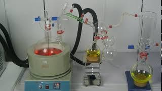 5L Short path distillation with vacuum pump and chiller