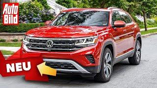 VW Atlas (2023) | Schminke fürs US-SUV: VW frischt den Atlas auf | Vorstellung mit Conny Poltersdorf