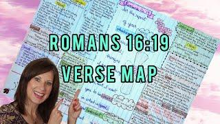 WISE Verse Map Romans 16:19