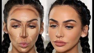 HOW I CONTOUR & HIGHLIGHT! | Carli Bybel