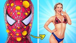 Transformation de SPIDER GIRL, de PAUVRE à POPULAIRE avec TikTok par La La L'R Games