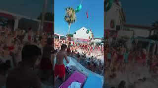 You DJ The Biggest Pool In Kavos #shorts #youtubeshorts