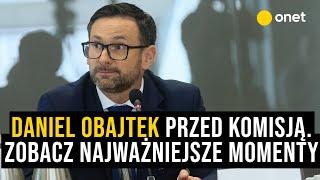 Daniel Obajtek stanął przed komisją śledczą. Zobacz najważniejsze momenty przesłuchania