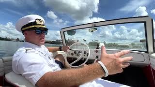 Amphicar Tour at Disney Springs HOW DO THEY WORK?? Volkswagen Schwimmwagen Remodel