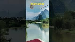 Tranh 3d dán tường phòng cảnh đồng quê sông núi tự nhiên đẹp. #tranh3d #tranhphongcảnh