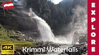 EXPLORE Krimml Waterfalls - the highest falls in Austria | Krimmler Wasserfälle | 4K 60fps