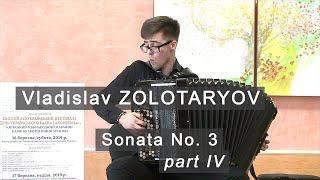 Zolotaryov: Sonata 3 - part 4 * Золотарев: Соната 3 - ч.4 Финал ACCORDION Puneyko Пунейко баян Bayan