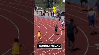 4x100m️#sprinting #trackandfield #speed #track #fast #sprinter #sprinttraining #sprint