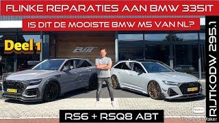 Ruim €2800,- Reparatie BMW | Kneiterdikke M5 gekocht met nieuwe motor | Lamborghini Huracan Spider