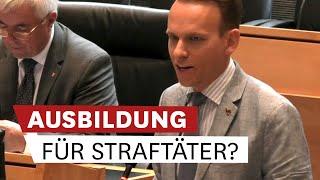 „Abschieben statt ausbilden!“