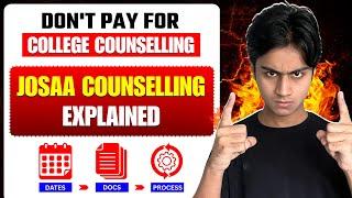 COLLEGE COUNSELLING SCAM EXPOSED!!! JOSAA COUNSELLING EXPLAINED | Aryan Zaveri