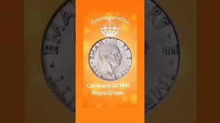 Centesimi 50  1941 EuroMoneteDoc #monete #rare #collection #euro #numismatica #lire #euromonetedoc