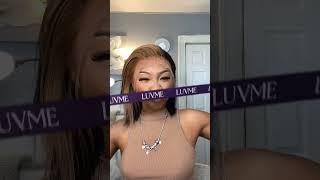 LUVME Hair Glueless Wig Install  #beautyinfluencer #hairtutorial #hairstyle #luvme #luvmehair