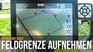 Fendt QSG | Feldgrenze aus Spurlinien und Kontursegmenten berechnen | Fendt 724 S4
