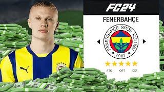 1 MİLYAR EURO BÜTÇE İLE FENERBAHÇE REBUİLD ! EA FC 24 REBUİLD