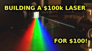 DIY SUPERCONTINUUM LASER on a BUDGET!!