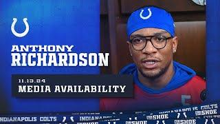 Anthony Richardson Media Availability | November 13