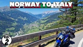 Norway to Italy on Motorcycle! Entering Austria | Episode 2