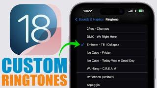 iOS 18 - Set ANY Song as Ringtone on iPhone !