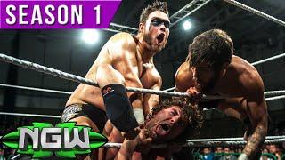 20 Men Destiny Rumble Match - 2015 | Best Of Season 1 -  NGW British Wrestling Weekly