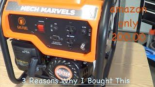 3 reasons i bought this Mach Marvels generator from amazon only 200.bucks unboxing and test