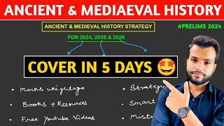 UPSC Prelims 2024 Strategy for Ancient and Mediaeval History of India | Booklist, Resources