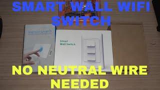 SMART WIFI SWITCH,INSTALLATION NO NEUTRAL LINE NEEDED'/ PAANO MAG INSTALL NG SMART WIFI SWITCH.