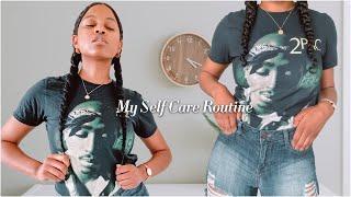 GRWM: Natural Self Care Routine (natural hygiene, body butter, juicy twist & everyday outfit)