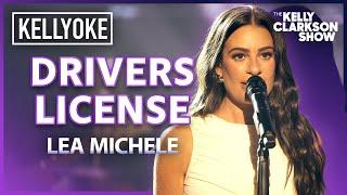 Lea Michele Covers 'drivers license' By Olivia Rodrigo | Cameo-oke