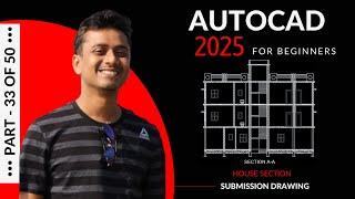 AutoCAD Tutorial for Civil Engineers || Making a simple floor plan in AutoCAD || AutoCAD 2025