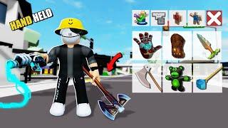 NEW!! All SECRET HANDHELD WEAPON In Brookhaven - Roblox