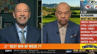 Pardon The Interruption | Which team had the best win in Week 7: Packers or Chiefs? - Wilbon