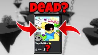 The game is dying. (This is Sad) | Roblox Slap Battles!