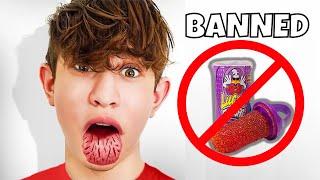 Trying BANNED Candies! 