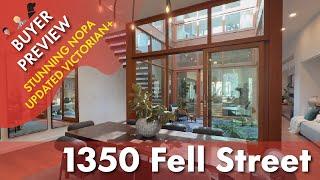 Buyer Preview: 1350 Fell Street, San Francisco Stunner - 4K