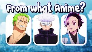 Can you guess the Anime by its Character in 3 Seconds? [100 Anime] Anime Quiz