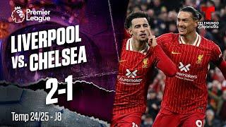 Highlights & Goals: Liverpool vs. Chelsea 2-1 | Premier League | Telemundo Deportes