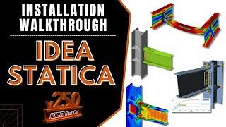 IDEA StatiCa 2025 – Step-by-Step Setup + Activation 