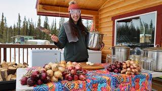 Growing Sweet Potato Slips & Canning French Onion Soup | Fabricating a Welding Cart